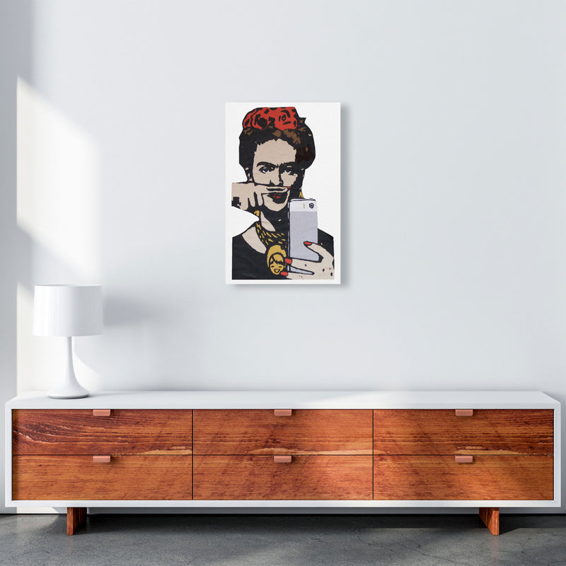 Urban Frida Kahlo Modern Print A3 Canvas