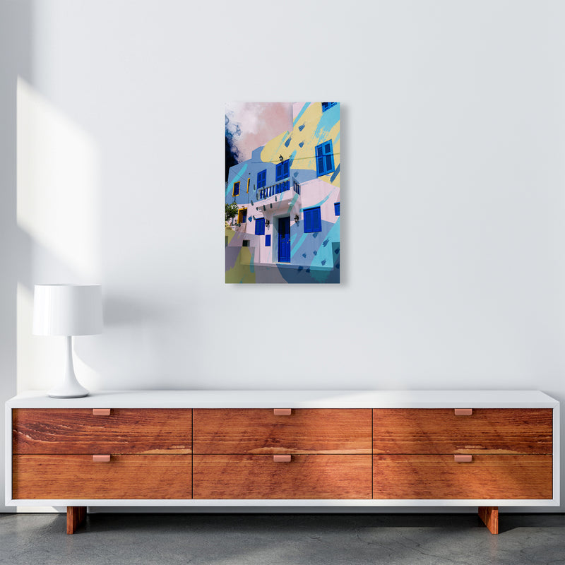 Buliding Pop  Art Print by Pixy Paper A3 Canvas