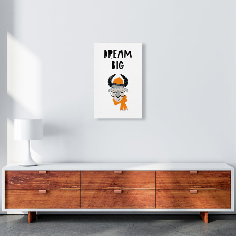 Dream Big Animal Pop  Art Print by Pixy Paper A3 Canvas