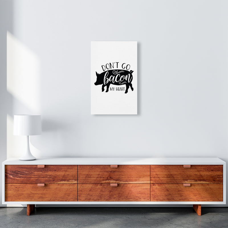 Don'T Go Bacon My Heart  Art Print by Pixy Paper A3 Canvas