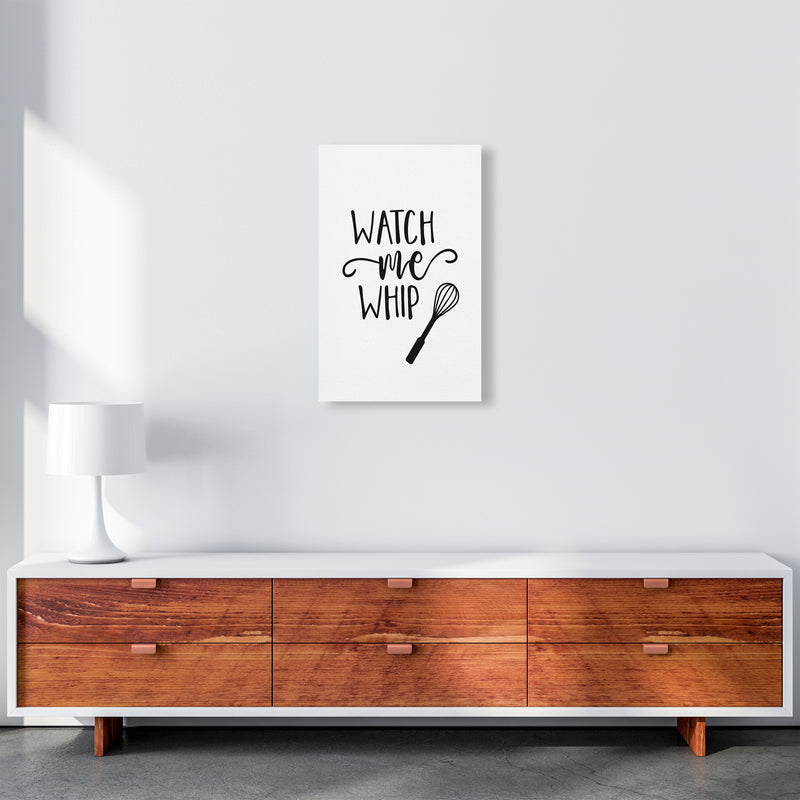 Watch Me Whip  Art Print by Pixy Paper A3 Canvas