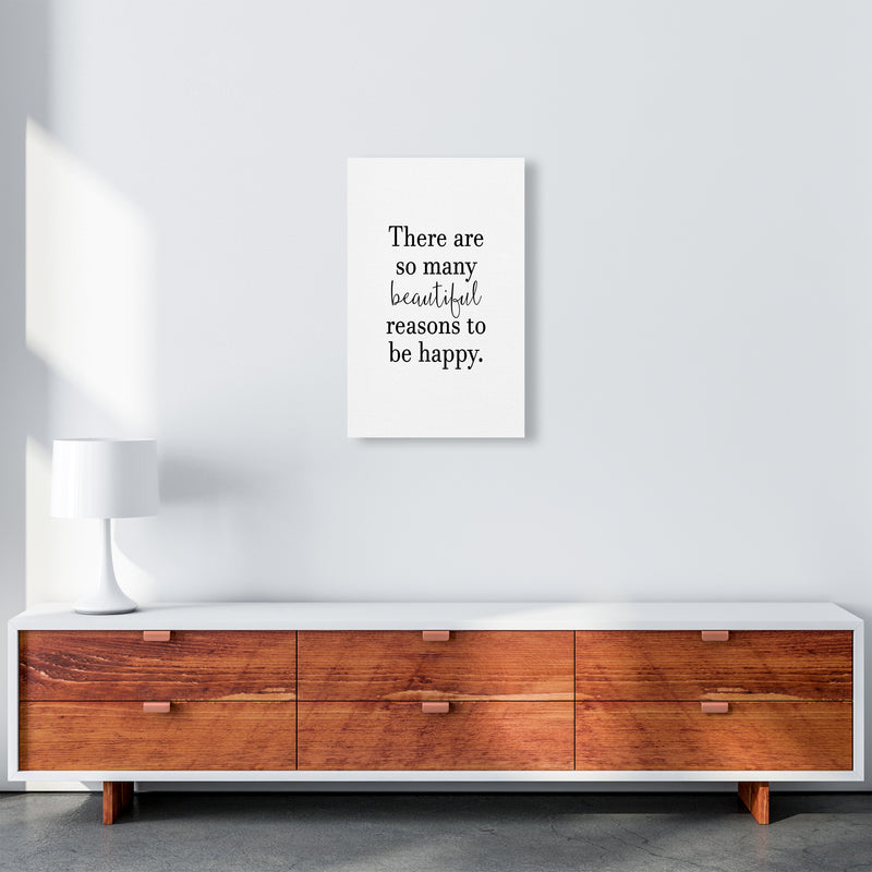There Are So Many Beautiful Reasons  Art Print by Pixy Paper A3 Canvas