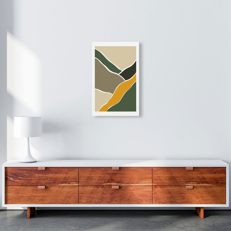 Wild Collection Rocky Roads Abstract Art Print by Pixy Paper A3 Canvas