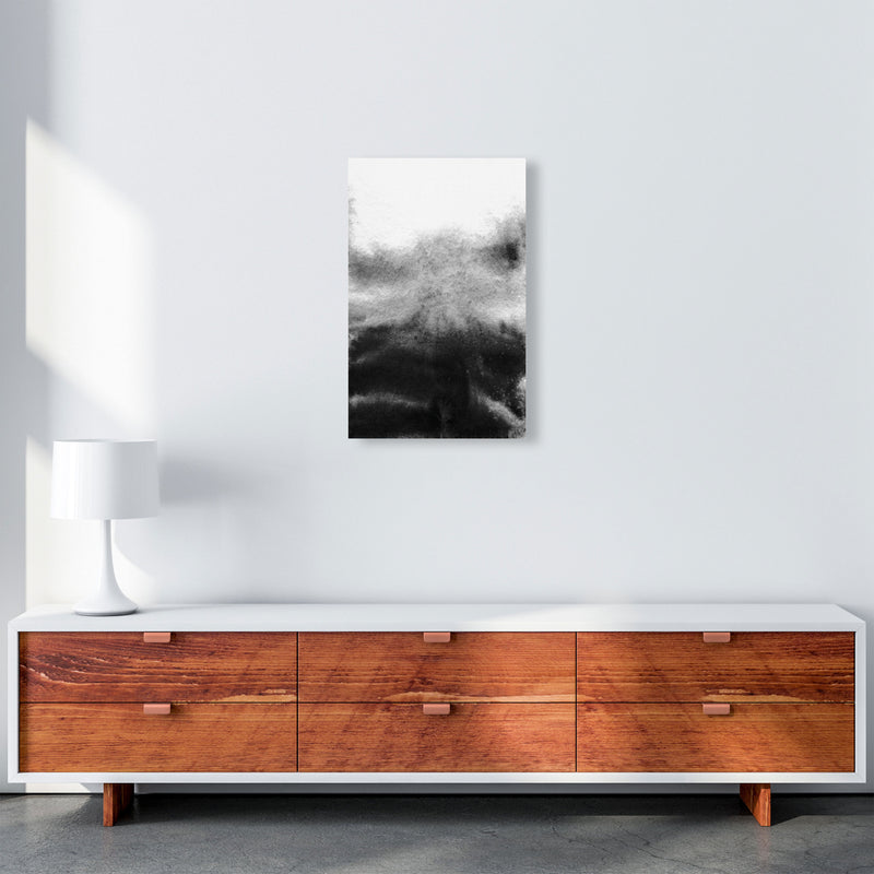 Majestic Monochrome Watercolour 19 Art Print by Pixy Paper A3 Canvas