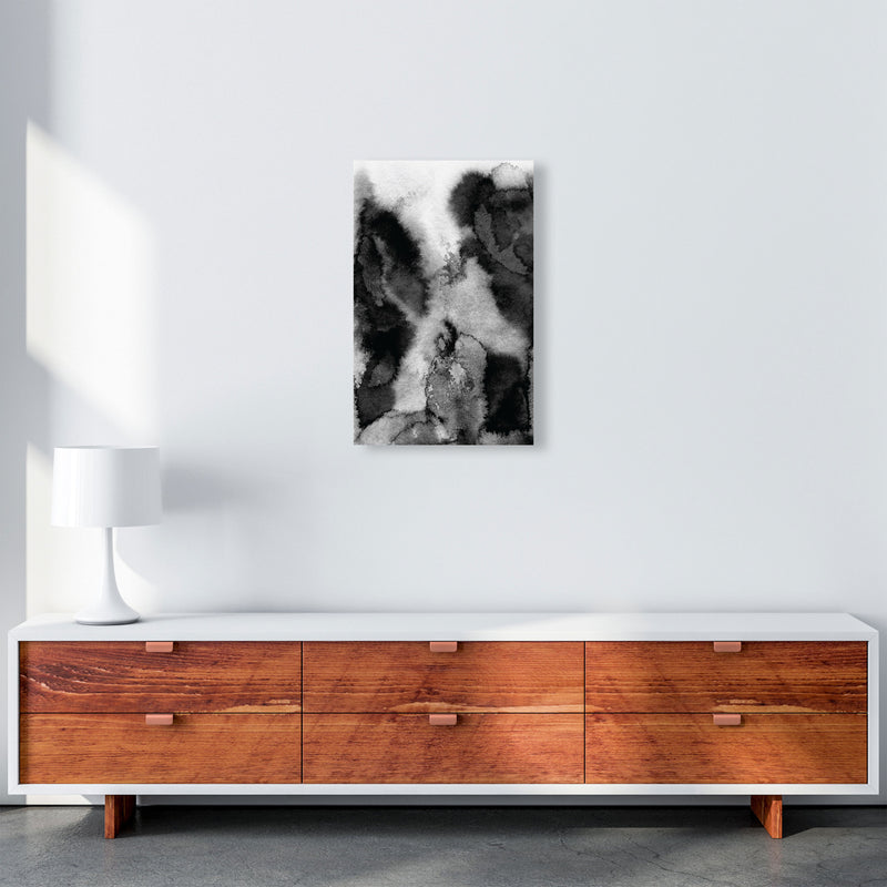 Majestic Monochrome Watercolour 11 Art Print by Pixy Paper A3 Canvas