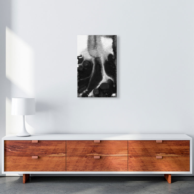 Majestic Monochrome Watercolour 20 Art Print by Pixy Paper A3 Canvas