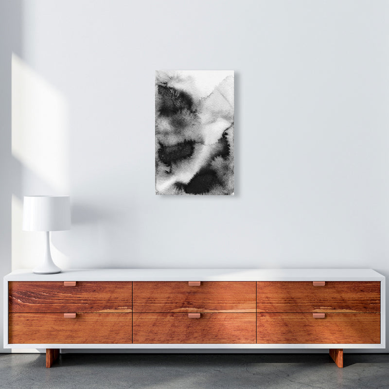 Majestic Monochrome Watercolour 03 Art Print by Pixy Paper A3 Canvas