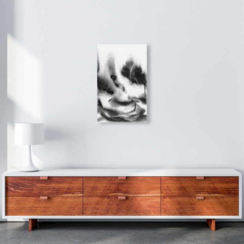 Majestic Monochrome Watercolour 06 Art Print by Pixy Paper A3 Canvas
