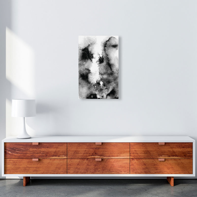 Majestic Monochrome Watercolour 10 Art Print by Pixy Paper A3 Canvas