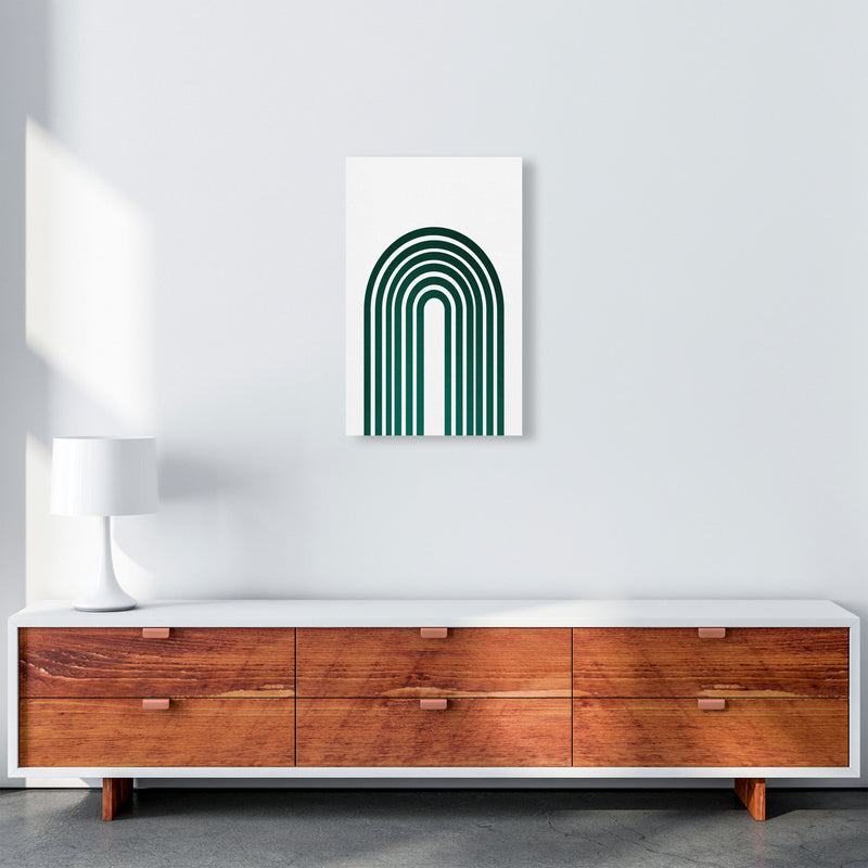 Rainbow emerald Art Print by Pixy Paper A3 Canvas