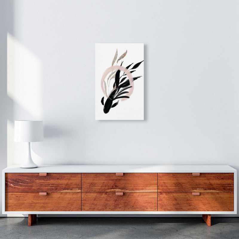 Delicate Floral Fish 02 Art Print by Pixy Paper A3 Canvas