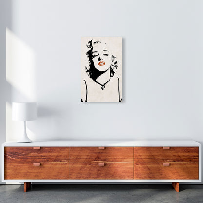 Autumn Marilyn abstract Art Print by Pixy Paper A3 Canvas