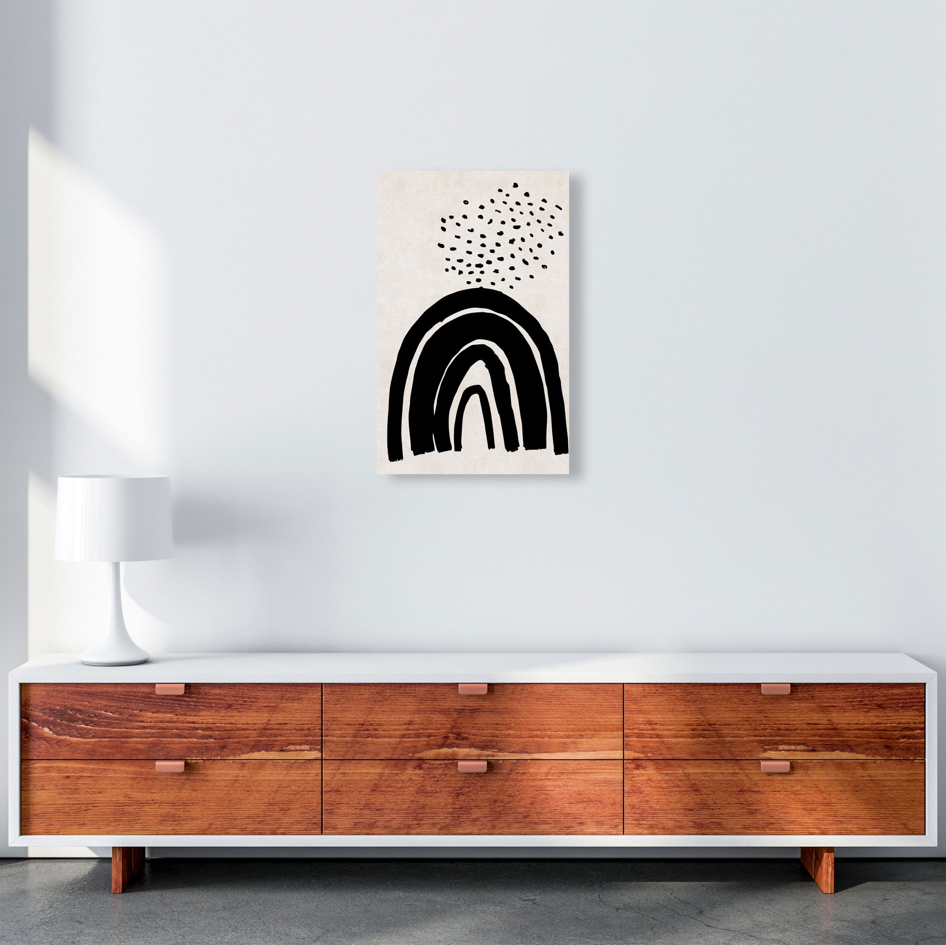 Autumn Raine abstract Art Print by Pixy Paper A3 Canvas