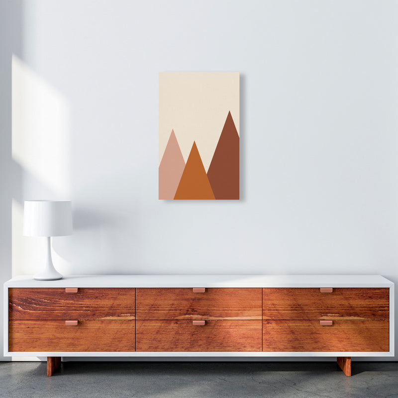 Autumn Rolly abstract Art Print by Pixy Paper A3 Canvas
