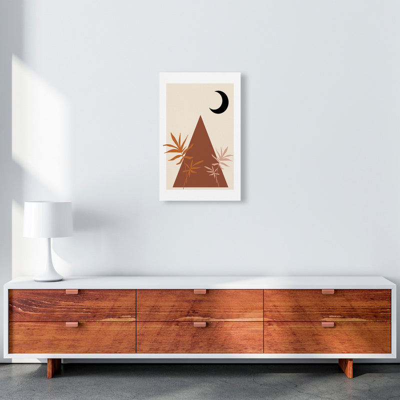 Autumn Maple abstract Art Print by Pixy Paper A3 Canvas