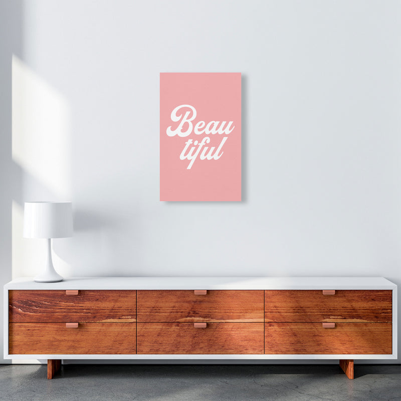 Beautiful Art Print by Pixy Paper A3 Canvas