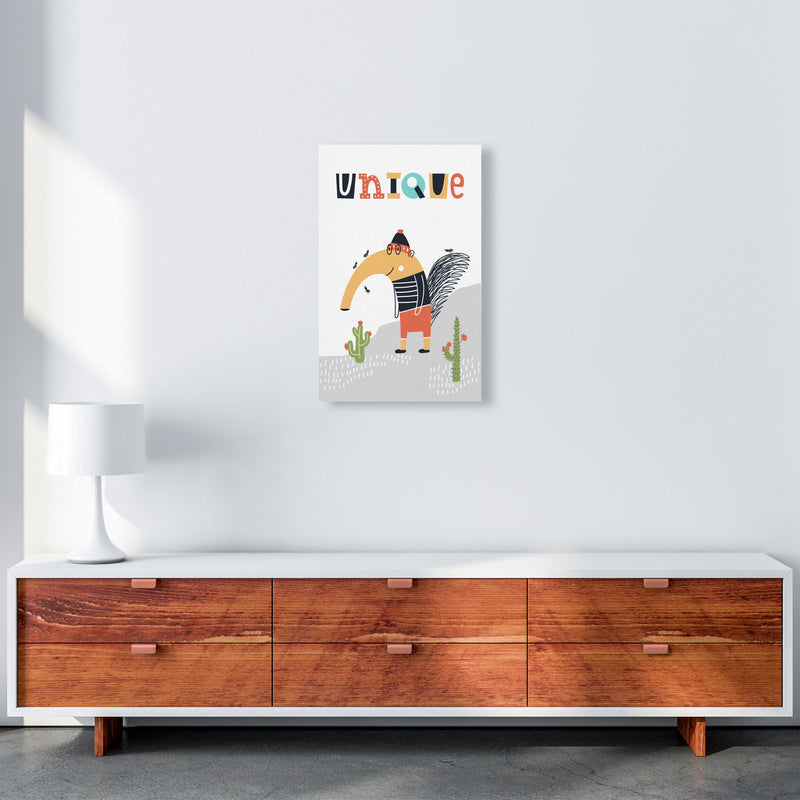 Unique animal Art Print by Pixy Paper A3 Canvas