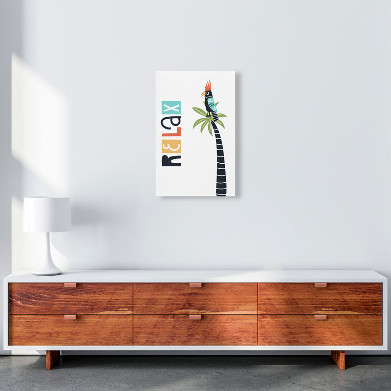 Relax bird Art Print by Pixy Paper A3 Canvas
