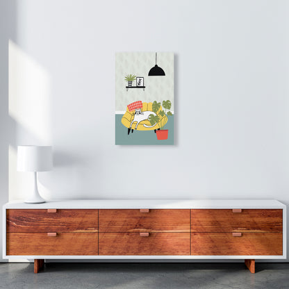It's A Cat Life Art Print by Pixy Paper A3 Canvas