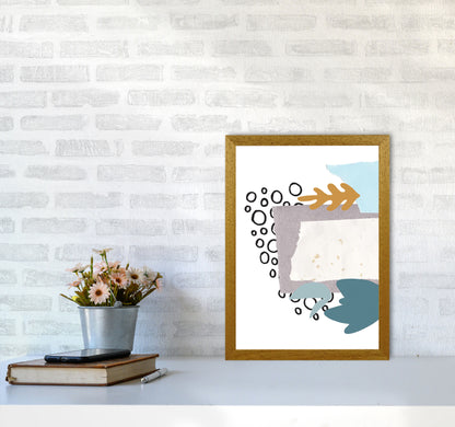 Reef Shapes Abstract 2 Modern Print A3 Print Only
