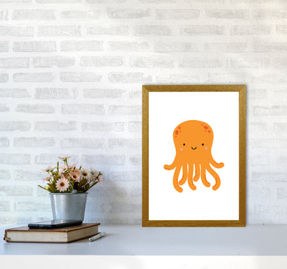 Children&#39;s Animals, Octopus Modern Print A3 Print Only