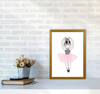 Girl&#39;s Ballerina Drawing Multi Set Illustration Wall Art Poster Print A3 Print Only