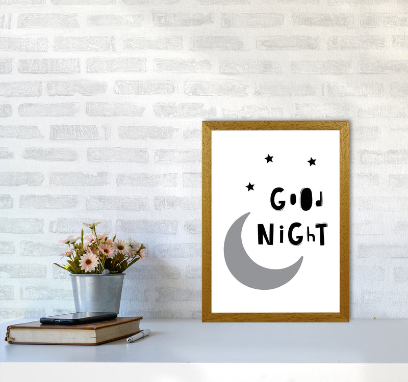 Good Night Moon Framed Nursey Wall Art Print A3 Print Only