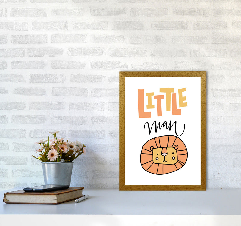 Little Lion Man Framed Nursey Wall Art Print A3 Print Only