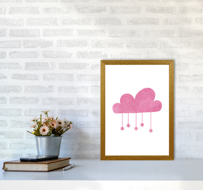 Pink Cloud Watercolour Modern Print A3 Print Only