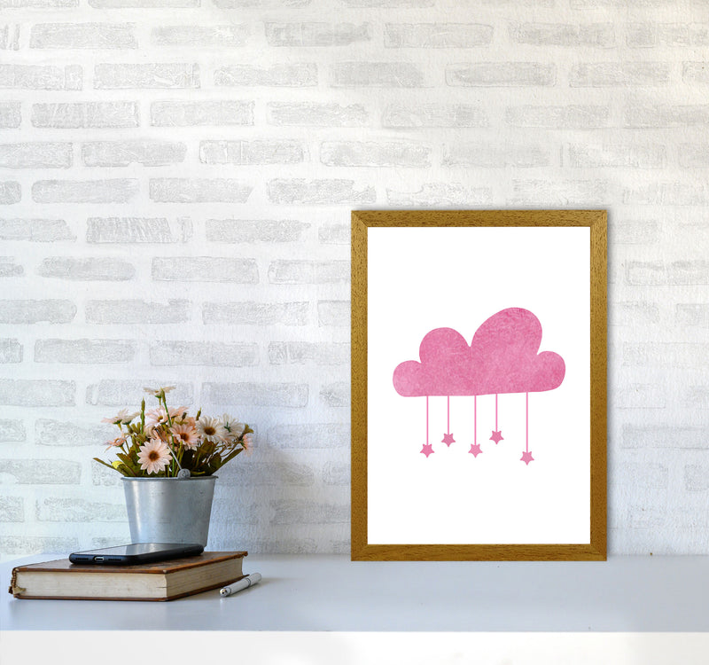 Pink Cloud Watercolour Modern Print A3 Print Only