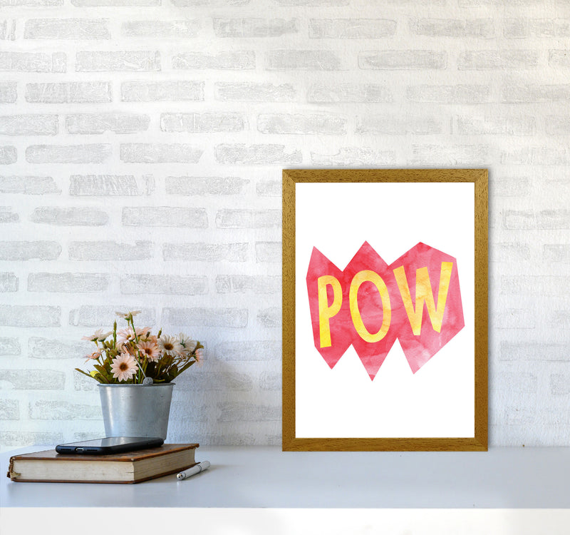 POW Watercolour Modern Print A3 Print Only