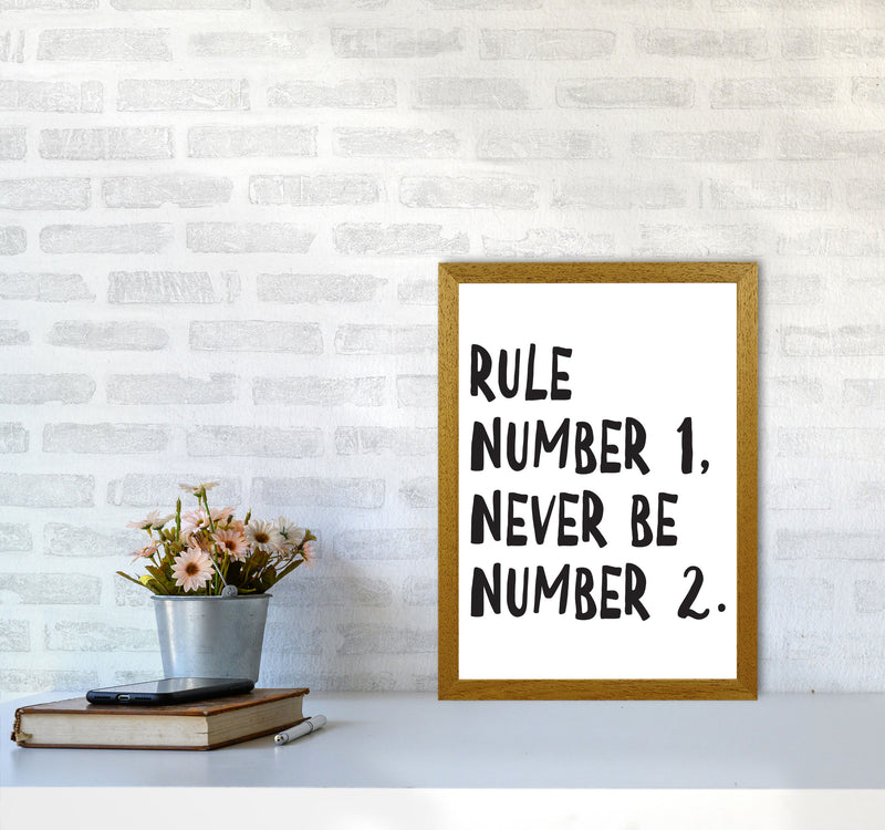 Rule Number One Modern Print A3 Print Only