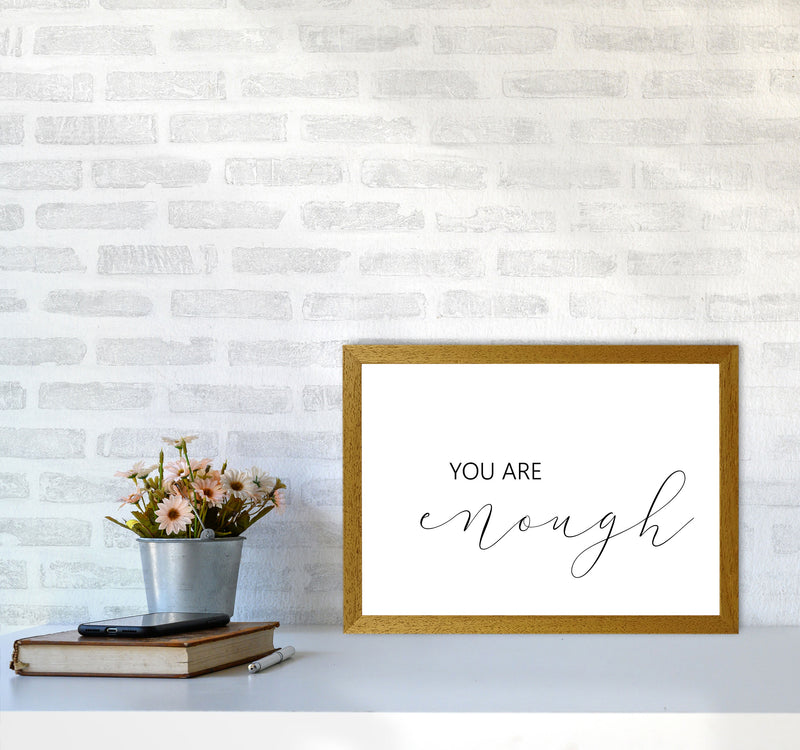 You Are Enough Landscape Modern Print A3 Print Only