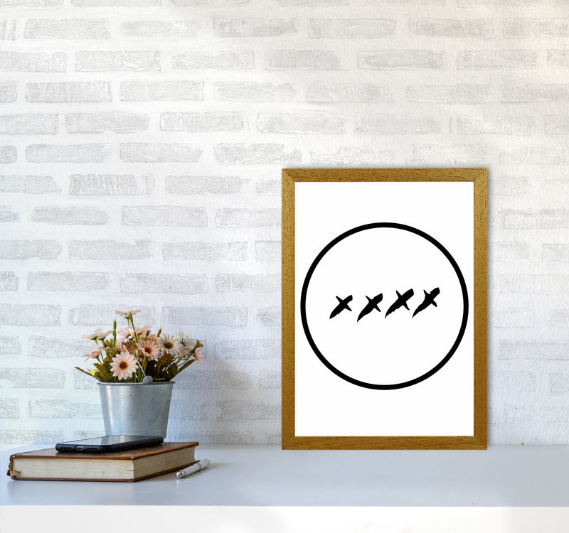 XXXX Kisses Modern Print A3 Print Only