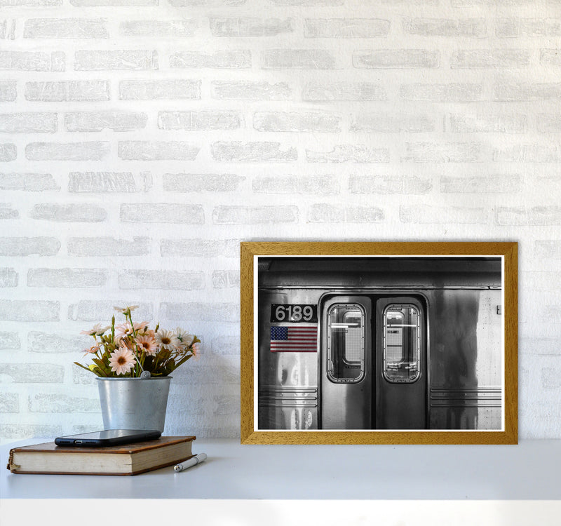 Vintage USA Subway Modern Print A3 Print Only