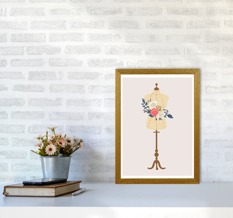 Floral Manikin Modern Print A3 Print Only
