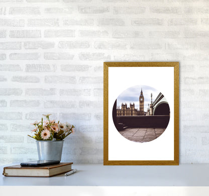 London Big Ben Modern Art Print, Framed Wall Art A3 Print Only