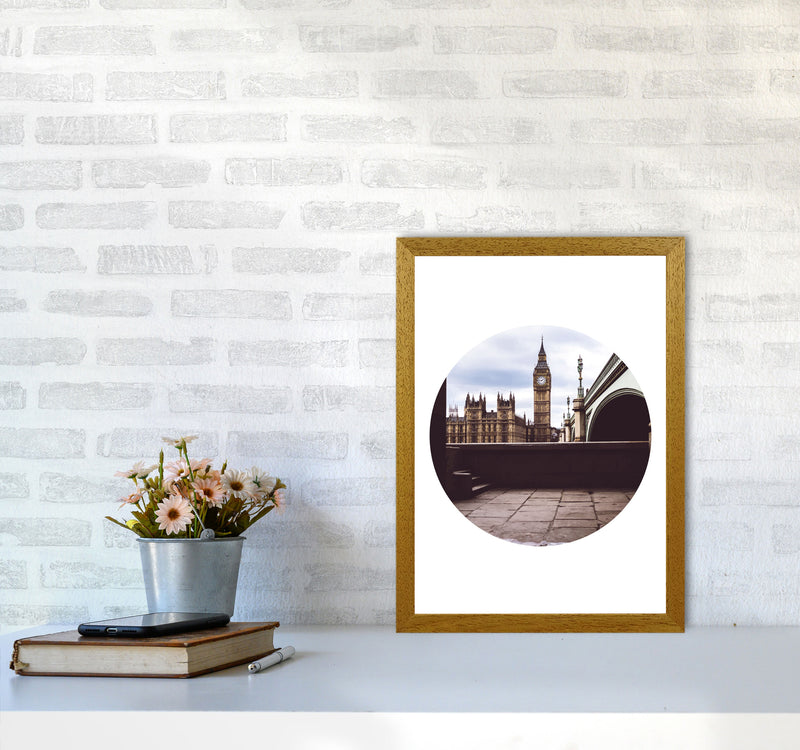 London Big Ben Modern Art Print, Framed Wall Art A3 Print Only