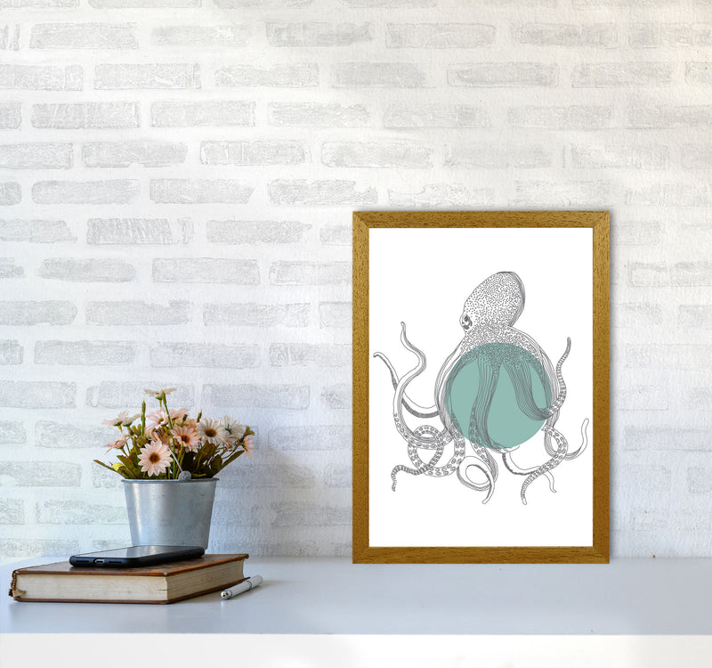 Marine Animals Octopus Modern Print Animal Art Print A3 Print Only