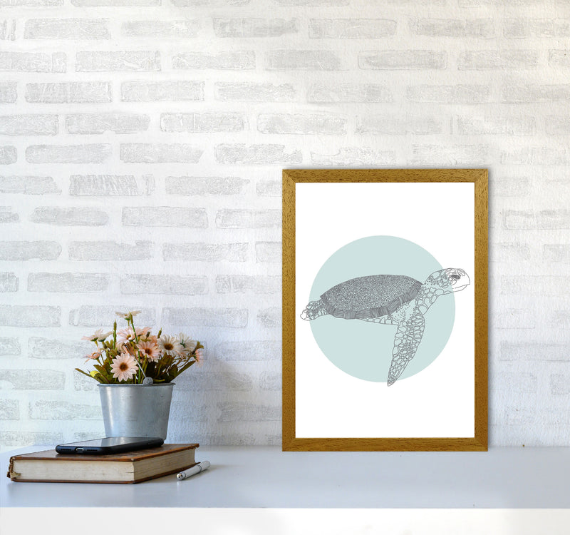 Marine Animals Turtle Modern Print Animal Art Print A3 Print Only