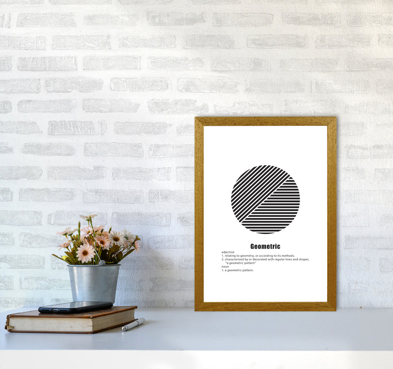 Geometric Meaning 3 Modern Print A3 Print Only