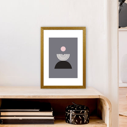 Mila Pink Fountain N9  Art Print by Pixy Paper A3 Print Only