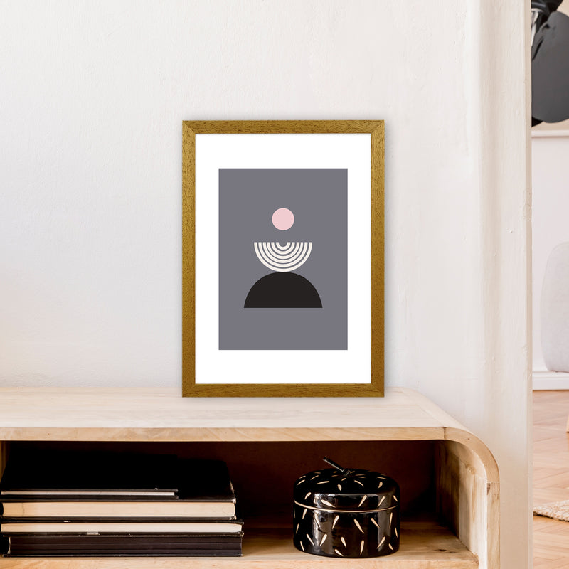 Mila Pink Fountain N9  Art Print by Pixy Paper A3 Print Only