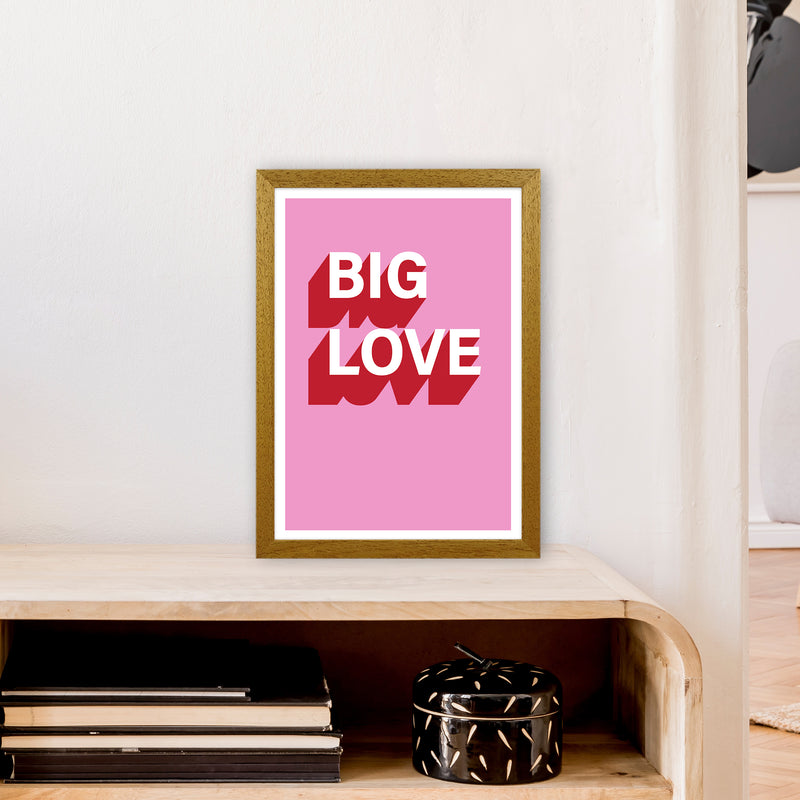 Big Love Shadow  Art Print by Pixy Paper A3 Print Only