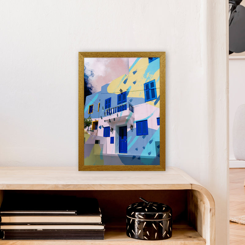 Buliding Pop  Art Print by Pixy Paper A3 Print Only