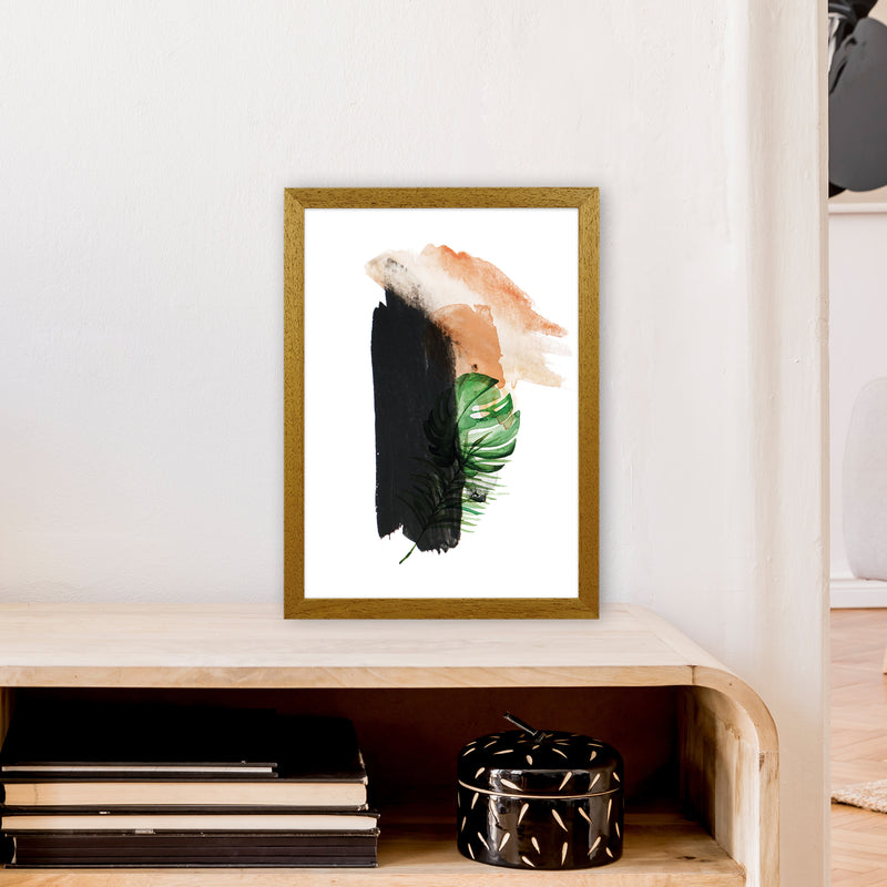 Exotic Abstract Strokes  Art Print by Pixy Paper A3 Print Only