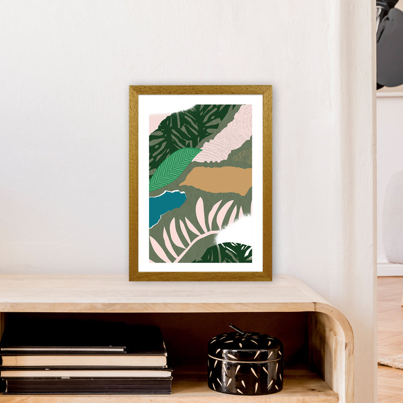 Mismatch Jungle Abstract  Art Print by Pixy Paper A3 Print Only