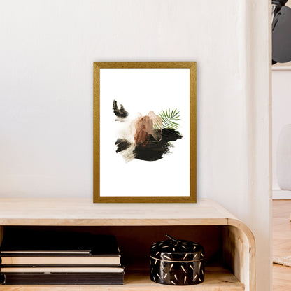 Exotic Abstract Shapes  Art Print by Pixy Paper A3 Print Only
