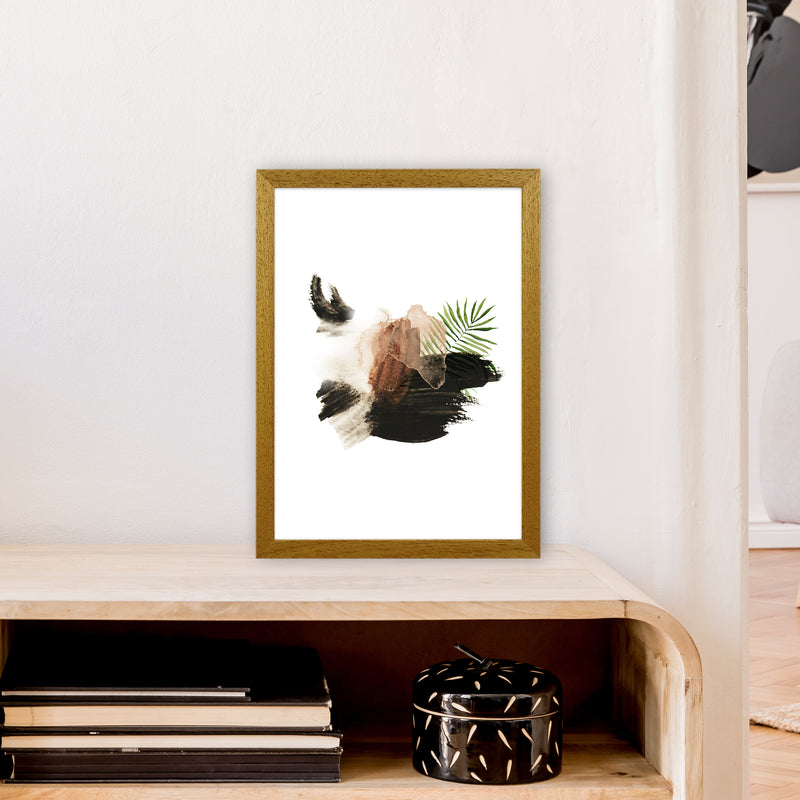 Exotic Abstract Shapes  Art Print by Pixy Paper A3 Print Only