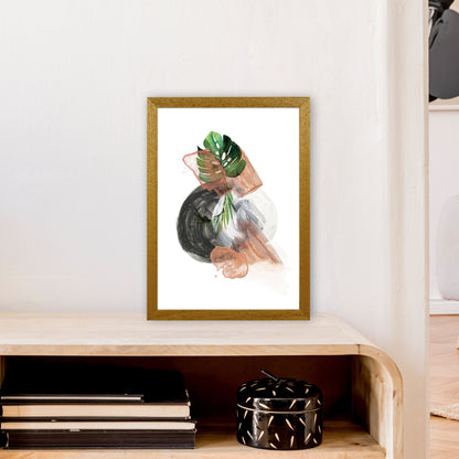 Round Exotic Abstract  Art Print by Pixy Paper A3 Print Only